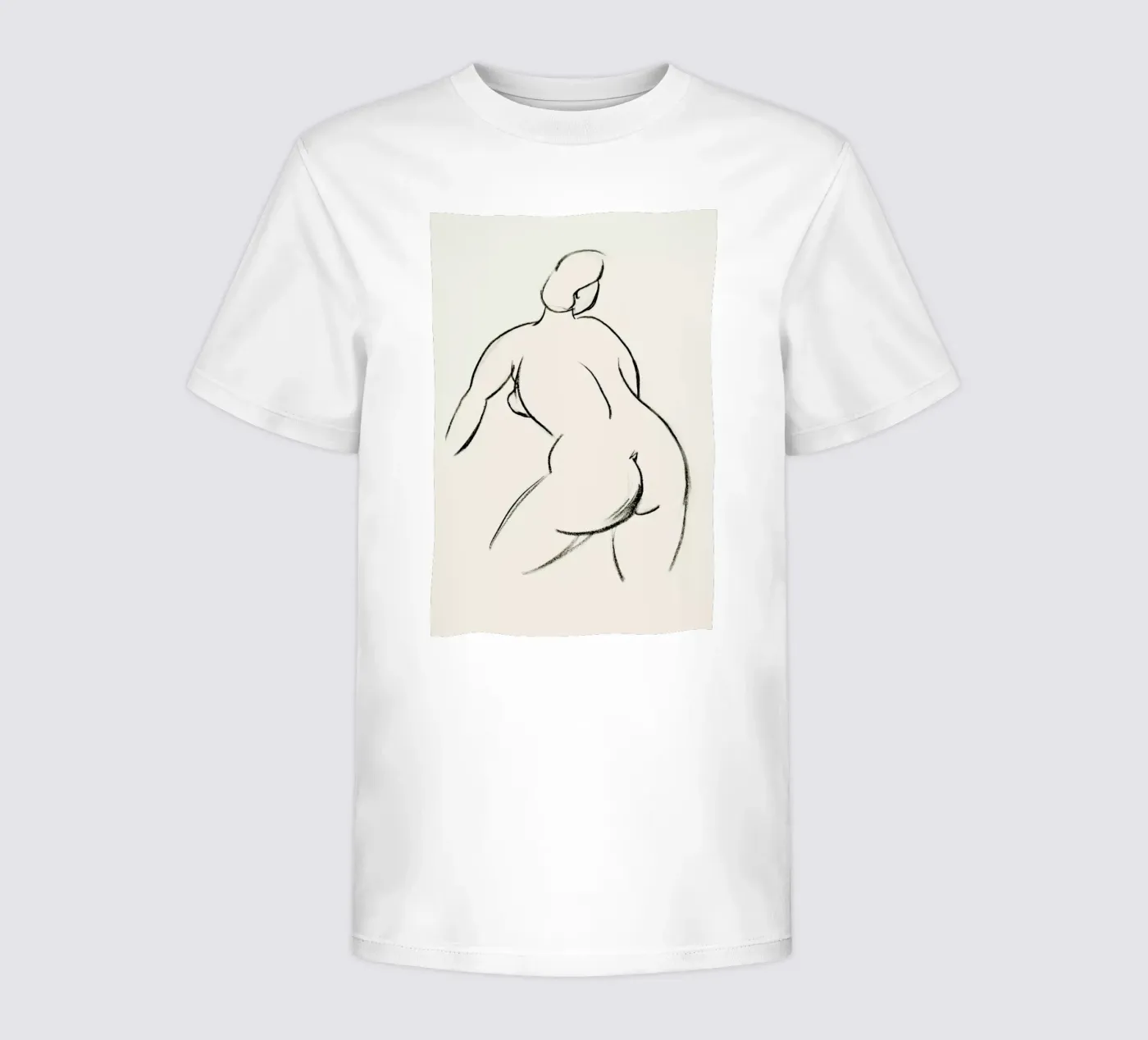 Extended Back t-shirt bambini da Graphite