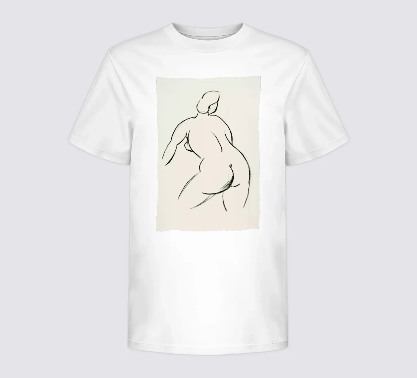 Extended Back t-shirt bambini da Graphite