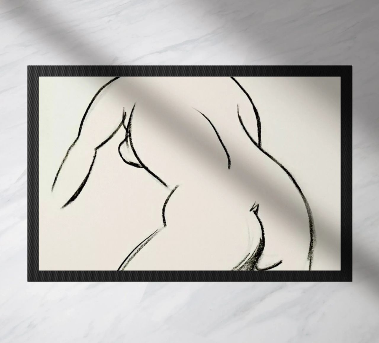 Extended Back zerbino da Graphite