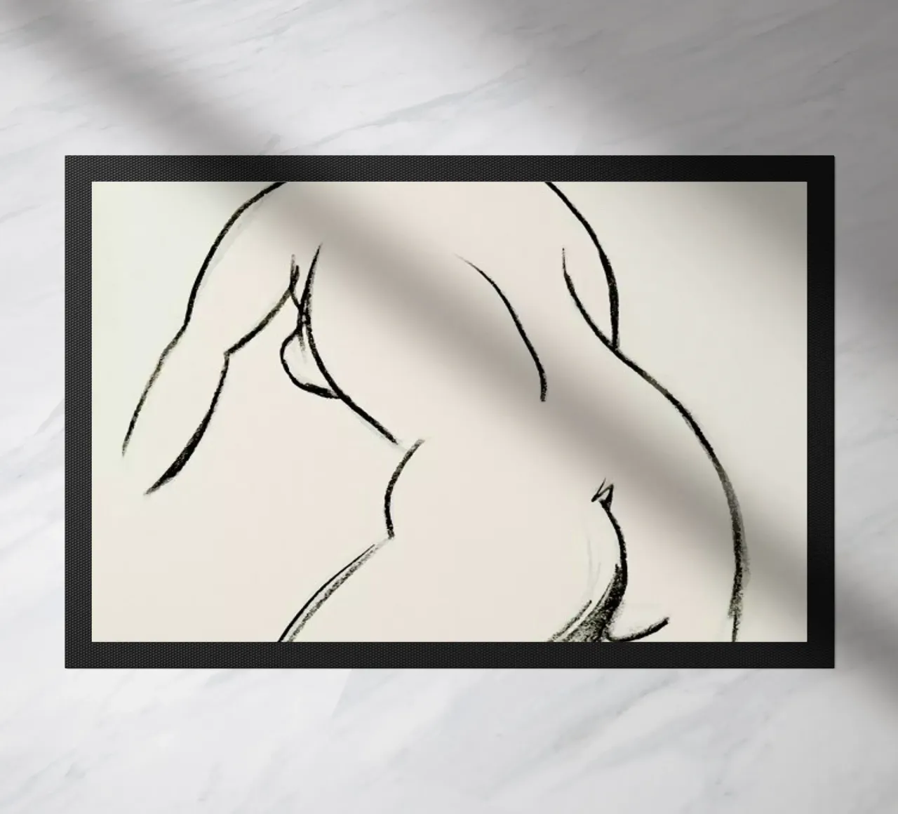 Extended Back zerbino da Graphite