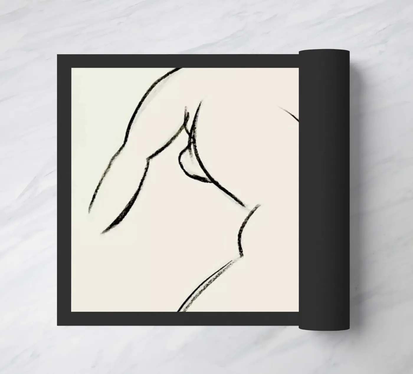 Extended Back zerbino da Graphite