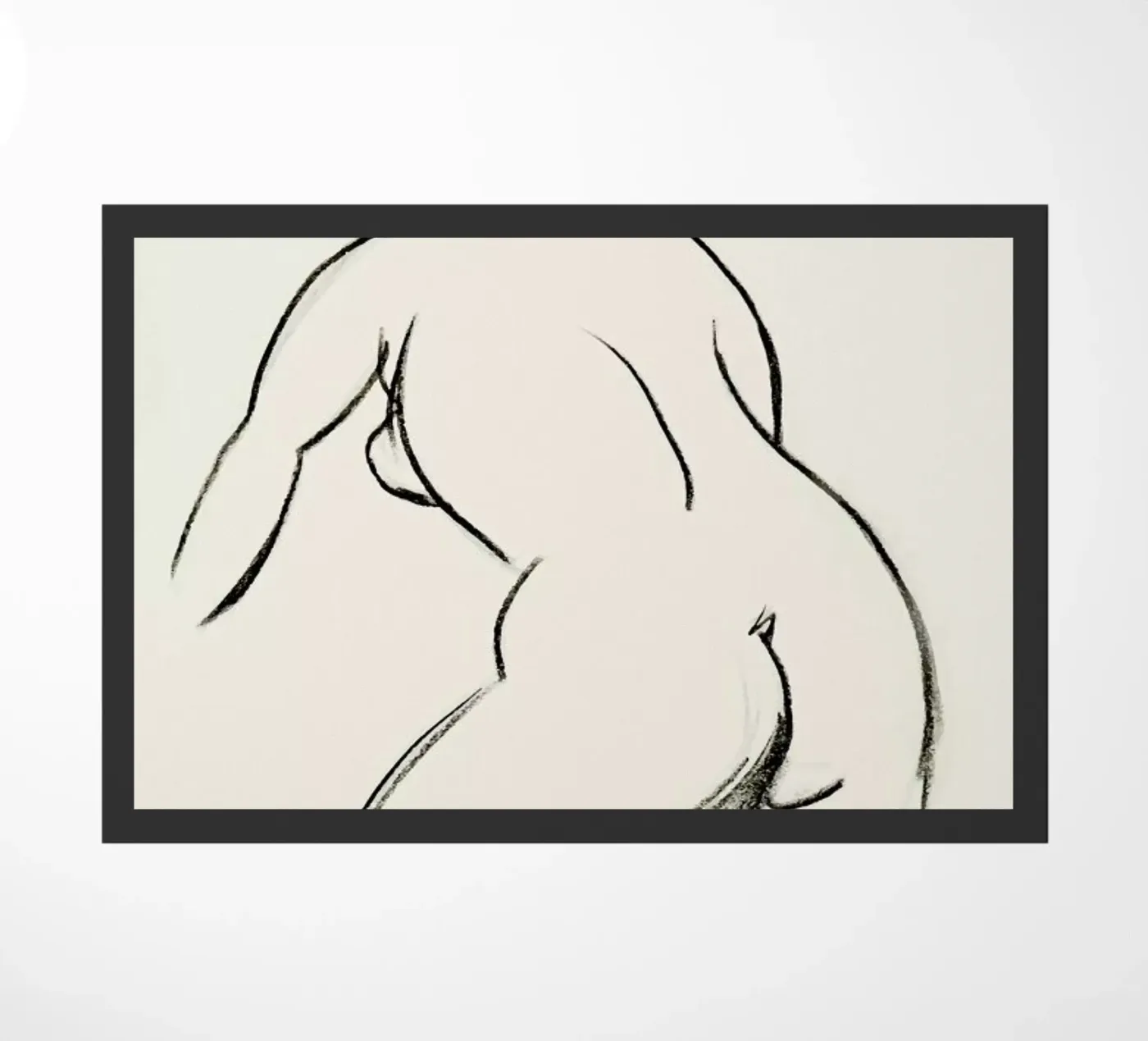 Extended Back zerbino da Graphite