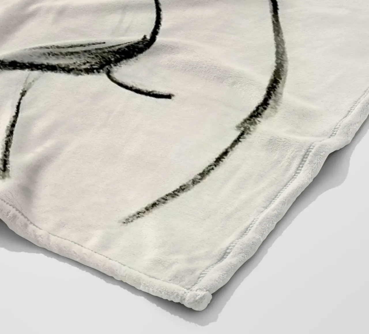 Extended Back Fleecedecke von Graphite