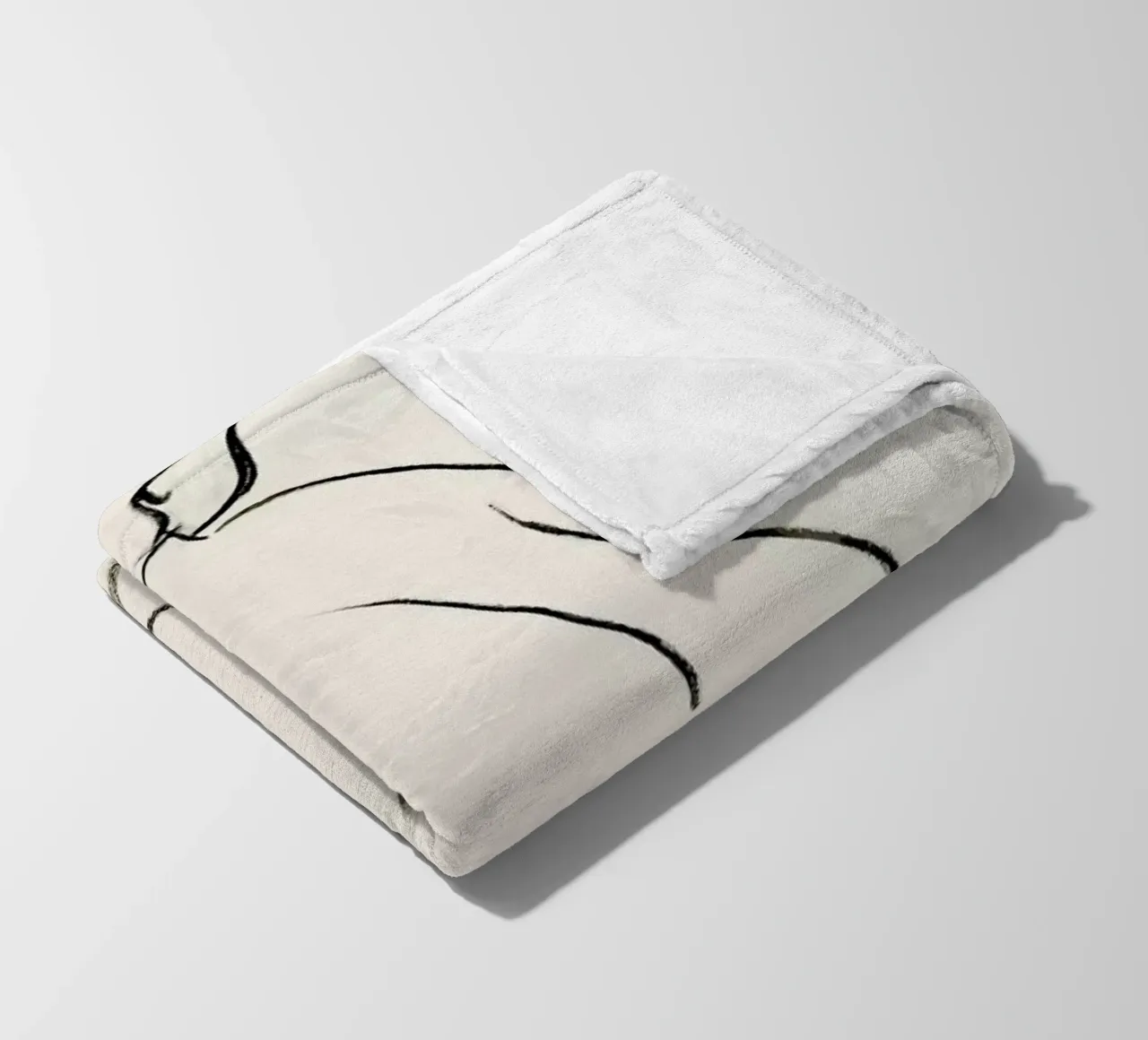 Extended Back Fleecedecke von Graphite