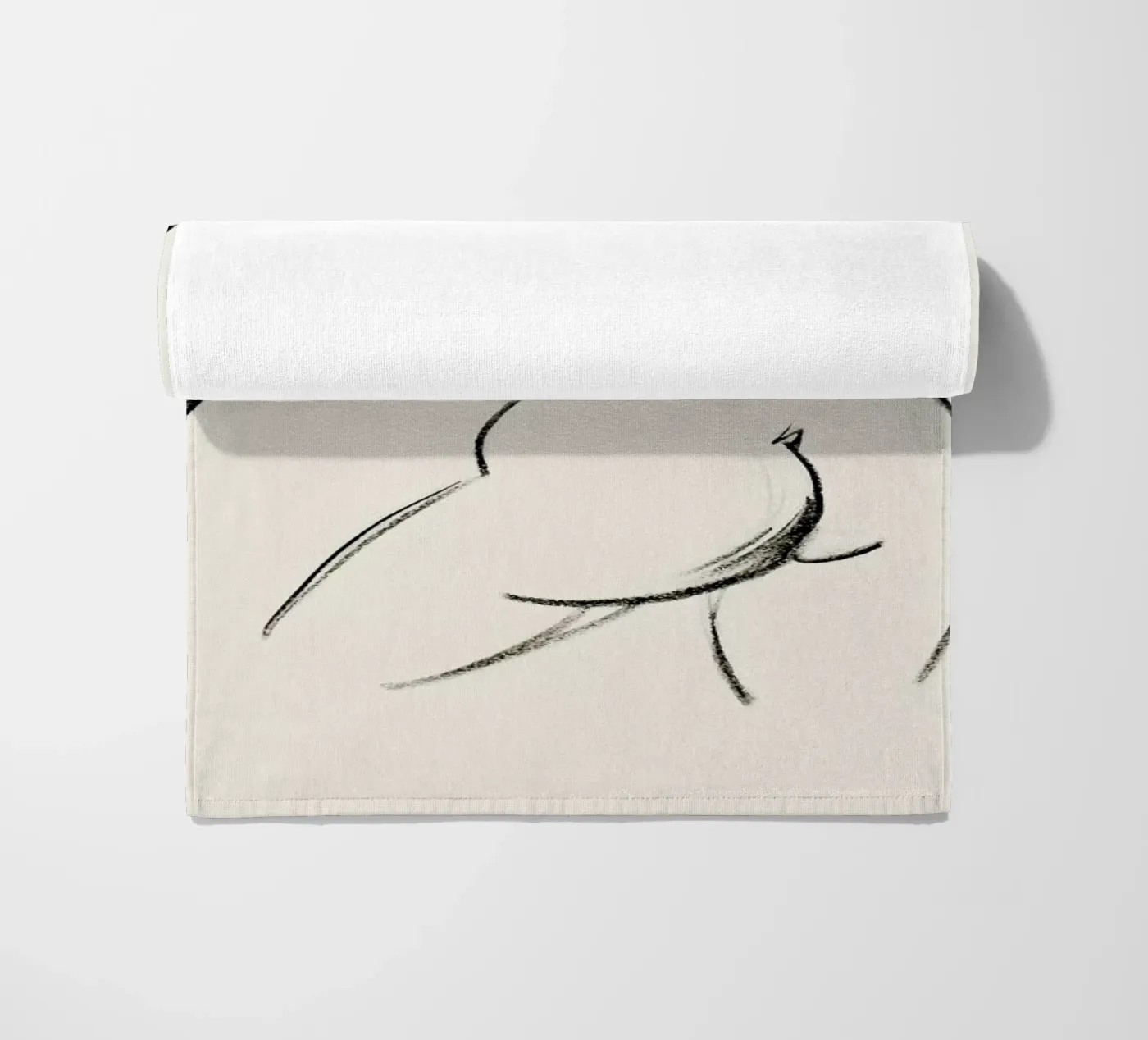 Extended Back beach towel by Graphite