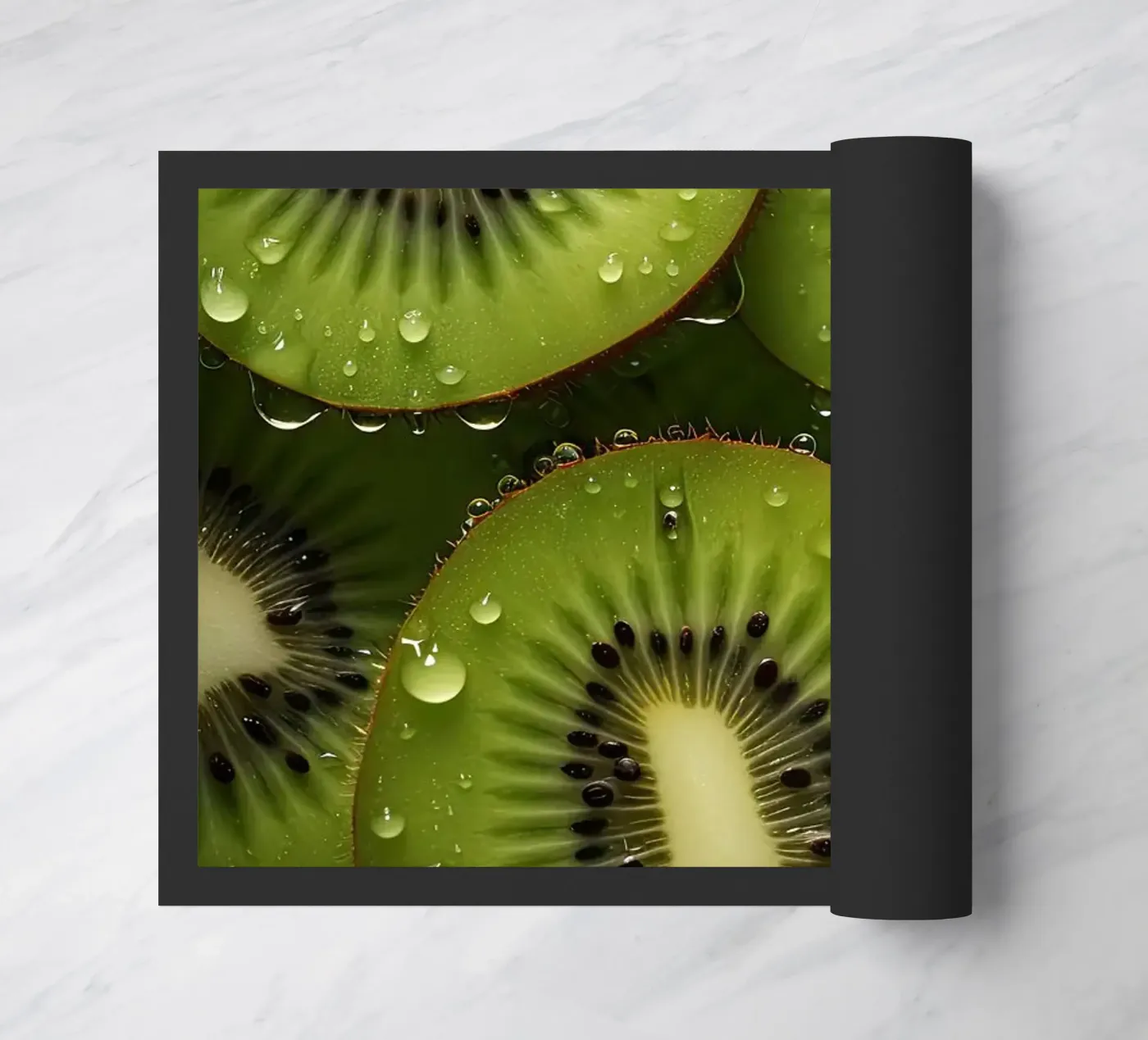 kiwi deurmat van Luke Yaeger