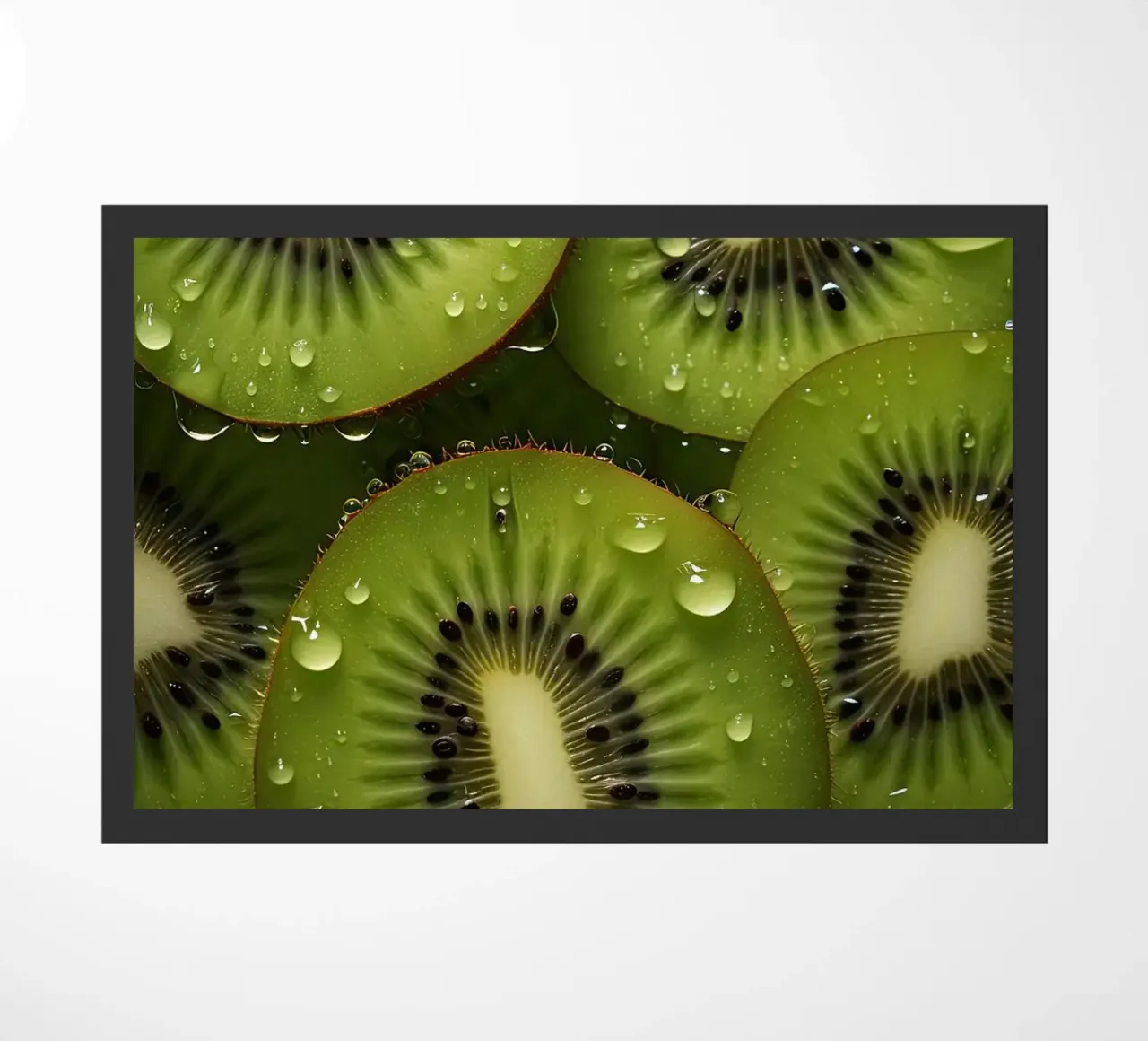 kiwi doormat by Luke Yaeger