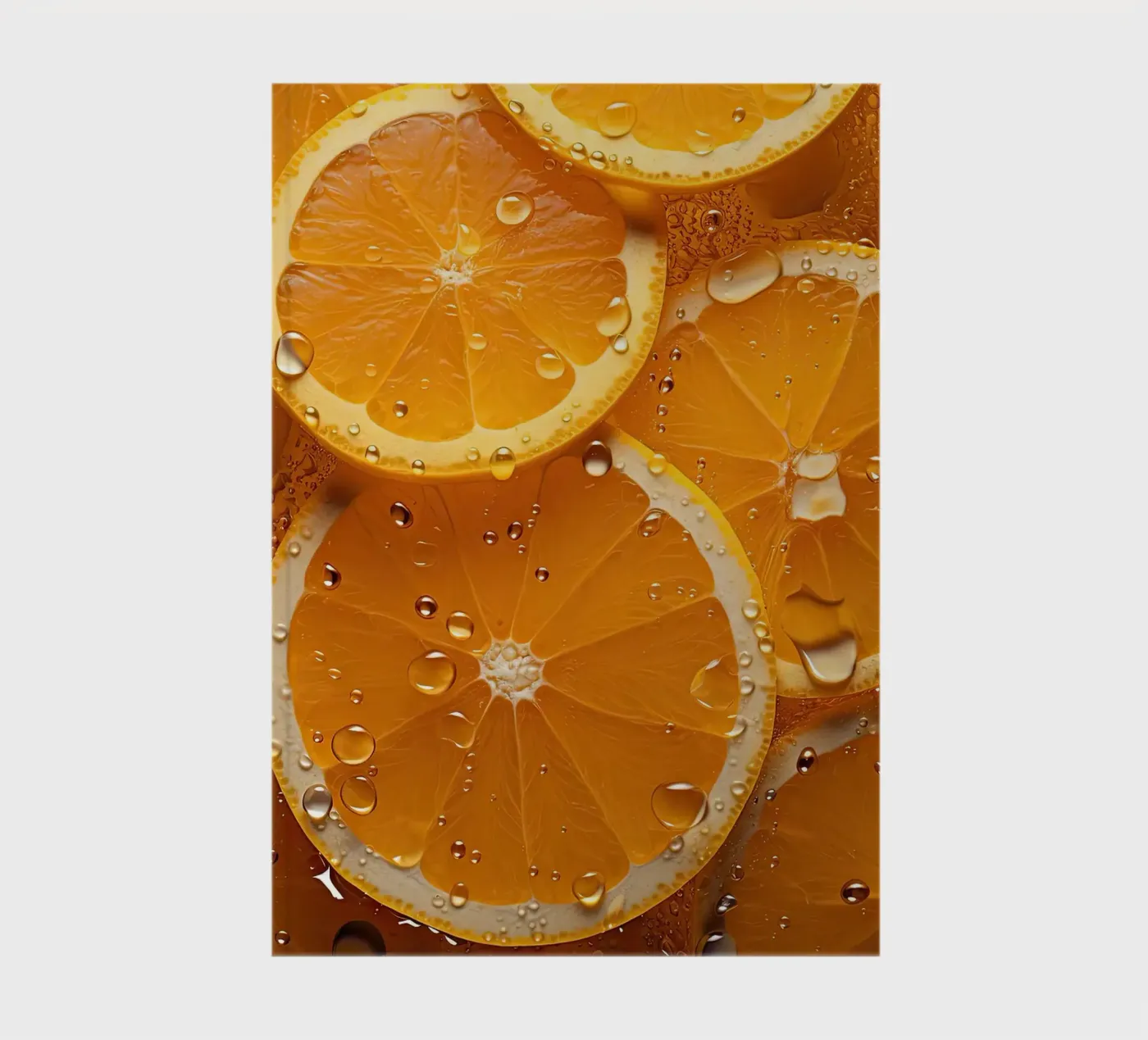 oranges notebook by Luke Yaeger