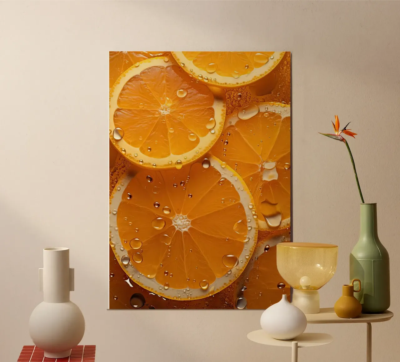 oranges forex plate by Luke Yaeger