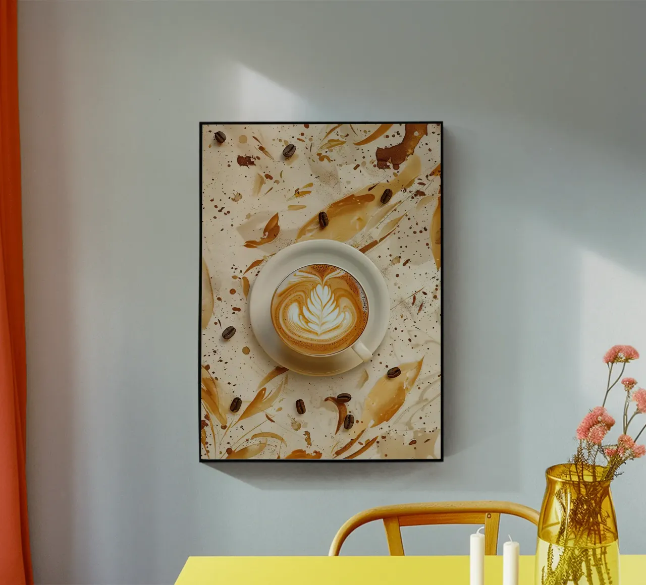 caffè latte art plexiglass da Luke Yaeger