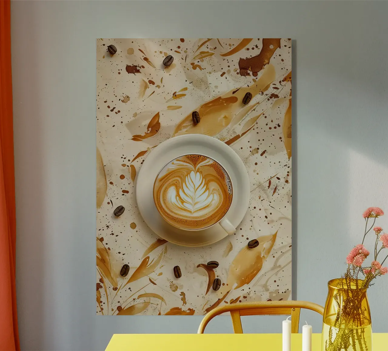 caffè latte art plexiglass da Luke Yaeger