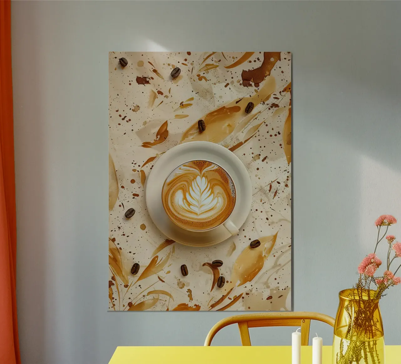 caffè latte art pannello forex da Luke Yaeger