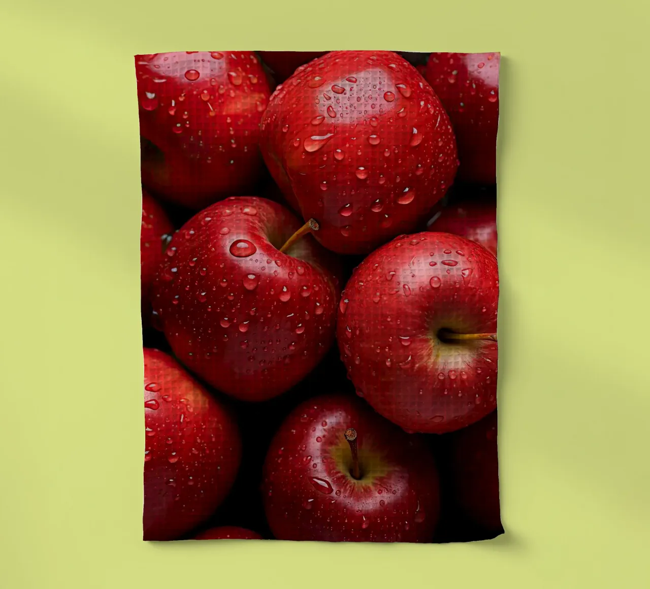 pommes rouges torchon de Luke Yaeger