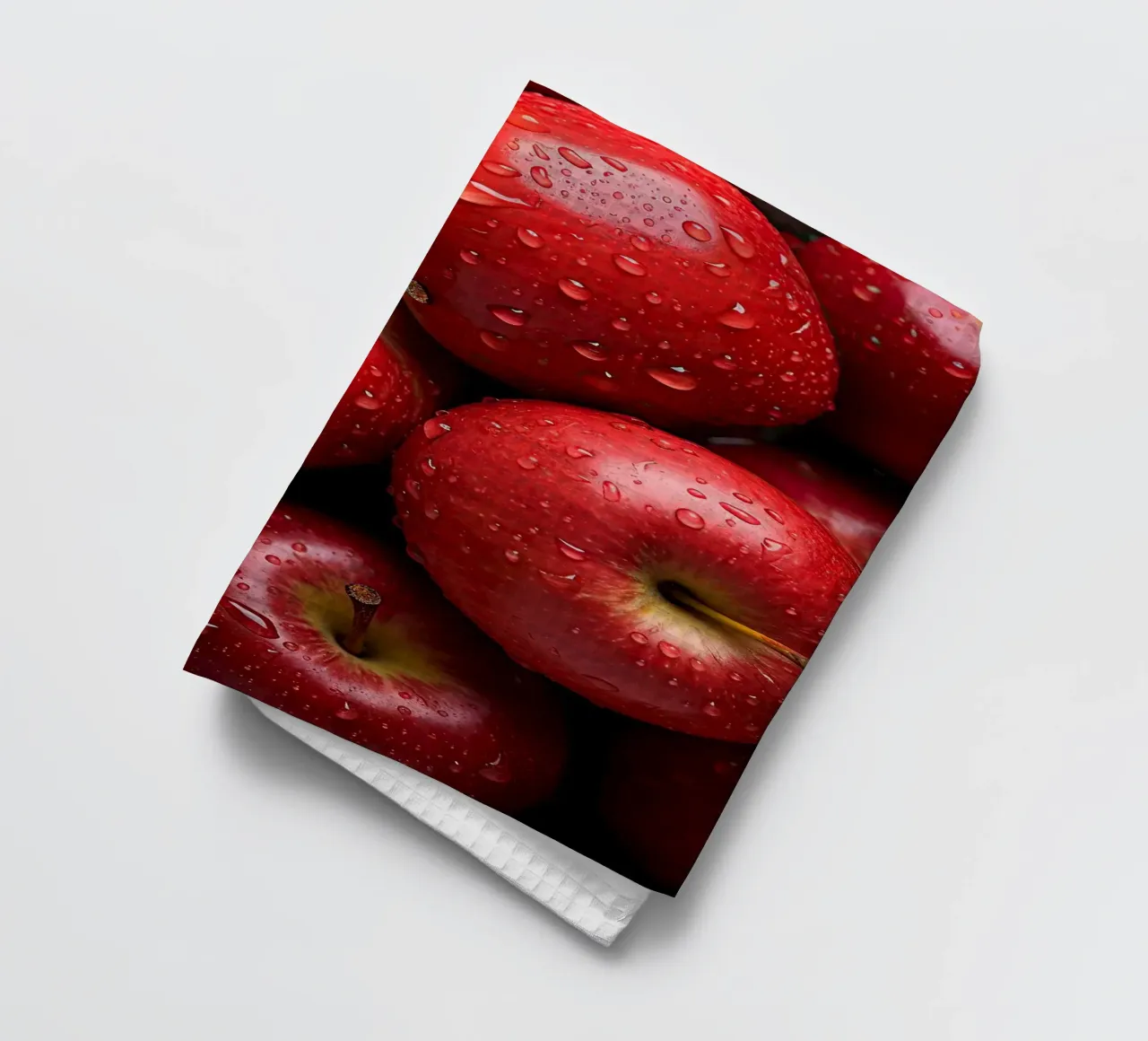 pommes rouges torchon de Luke Yaeger