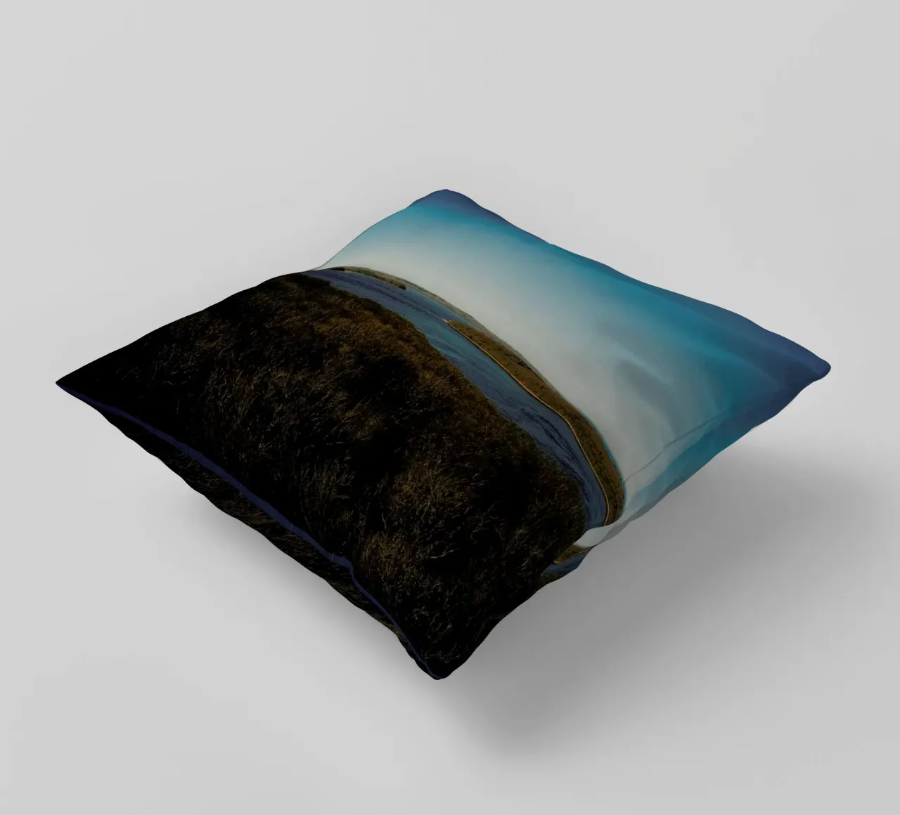 Heaven or Sea I decorative cushion by Philipp Reinhard