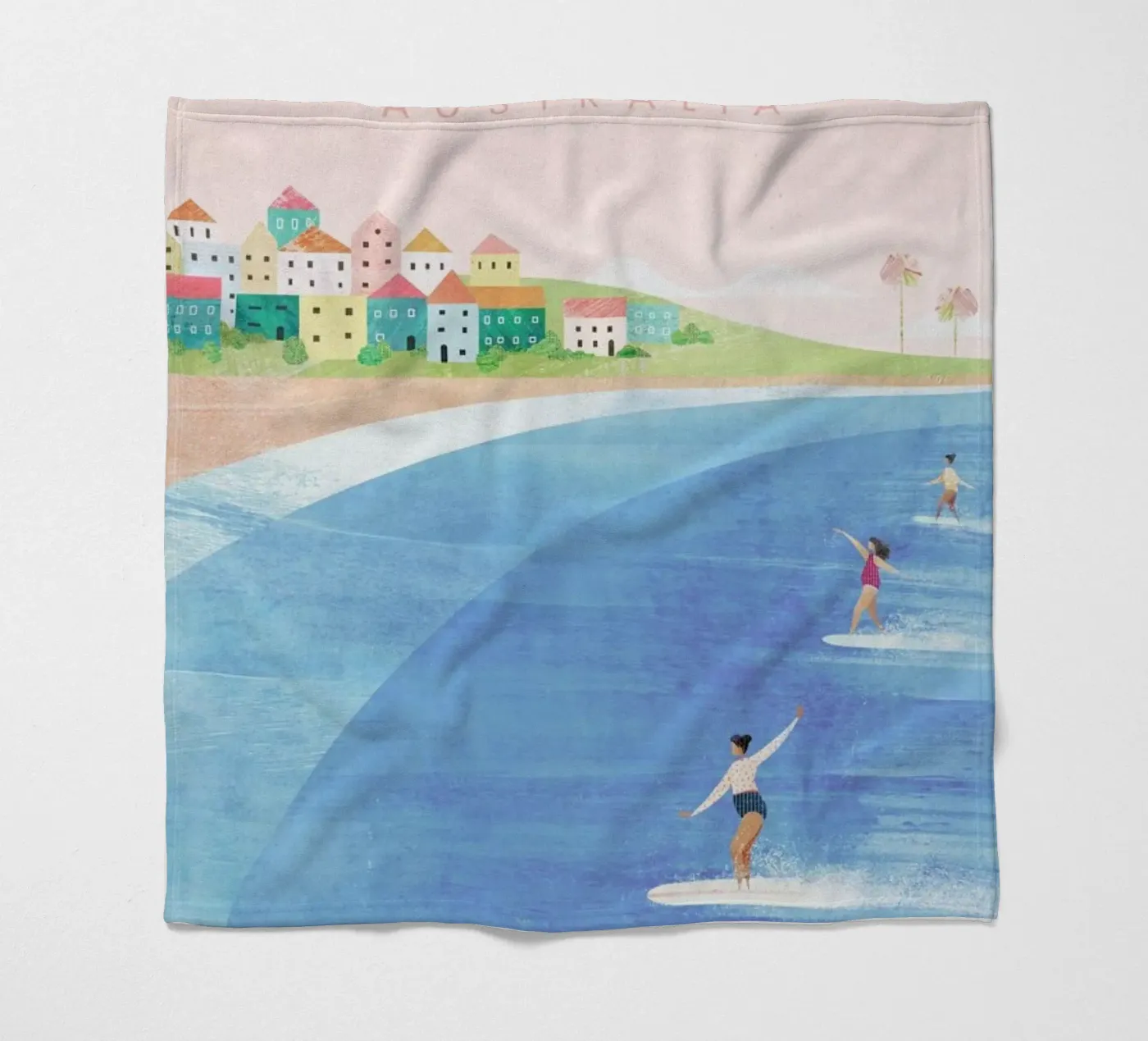 Australia fleecedeken van Henry Rivers