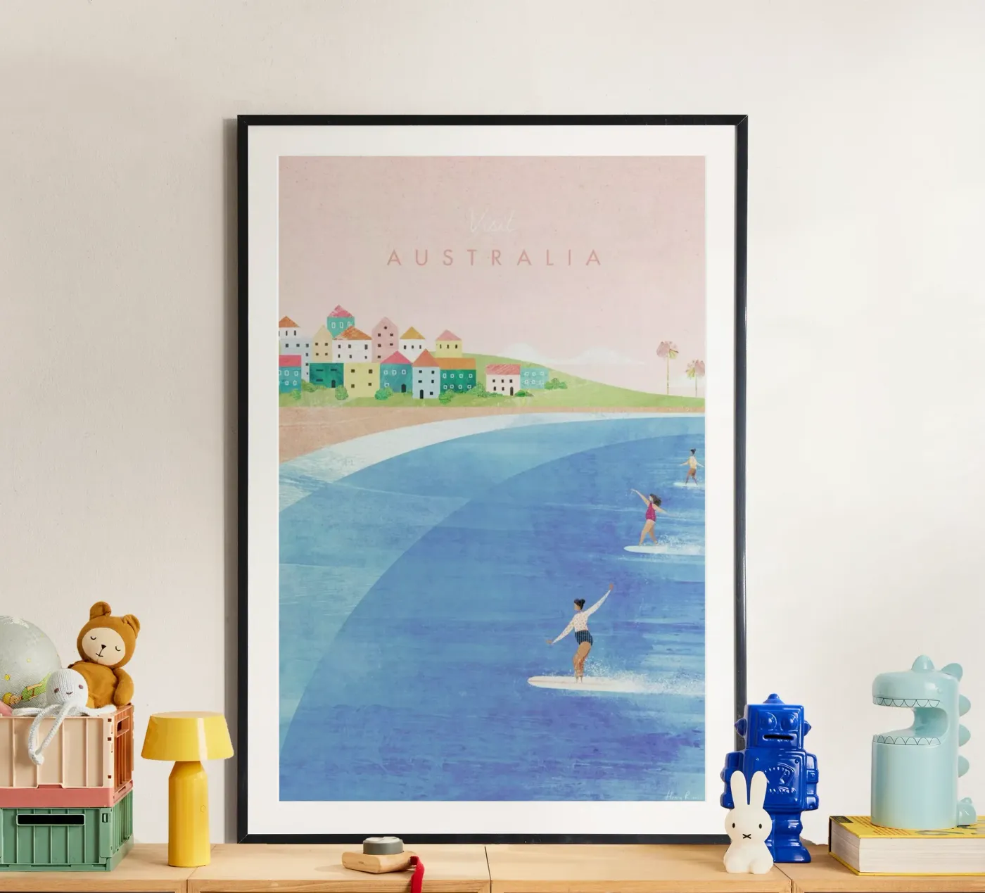 Australia Poster von Henry Rivers