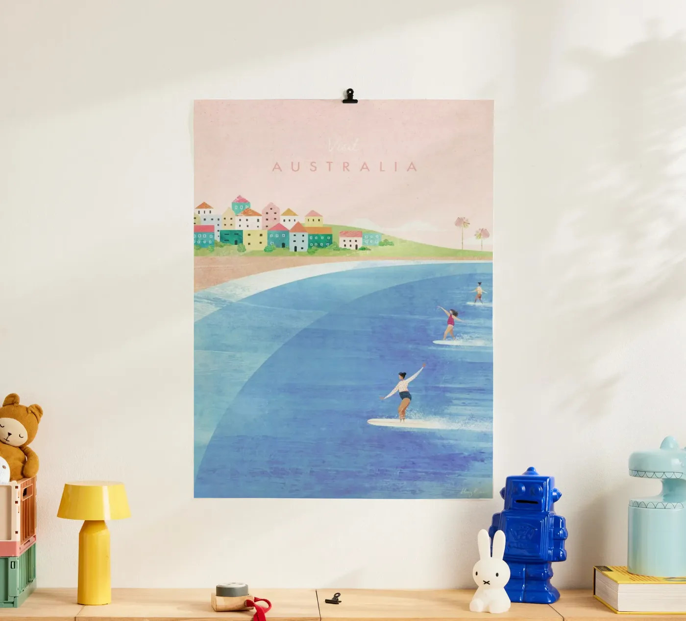 Australia Poster von Henry Rivers