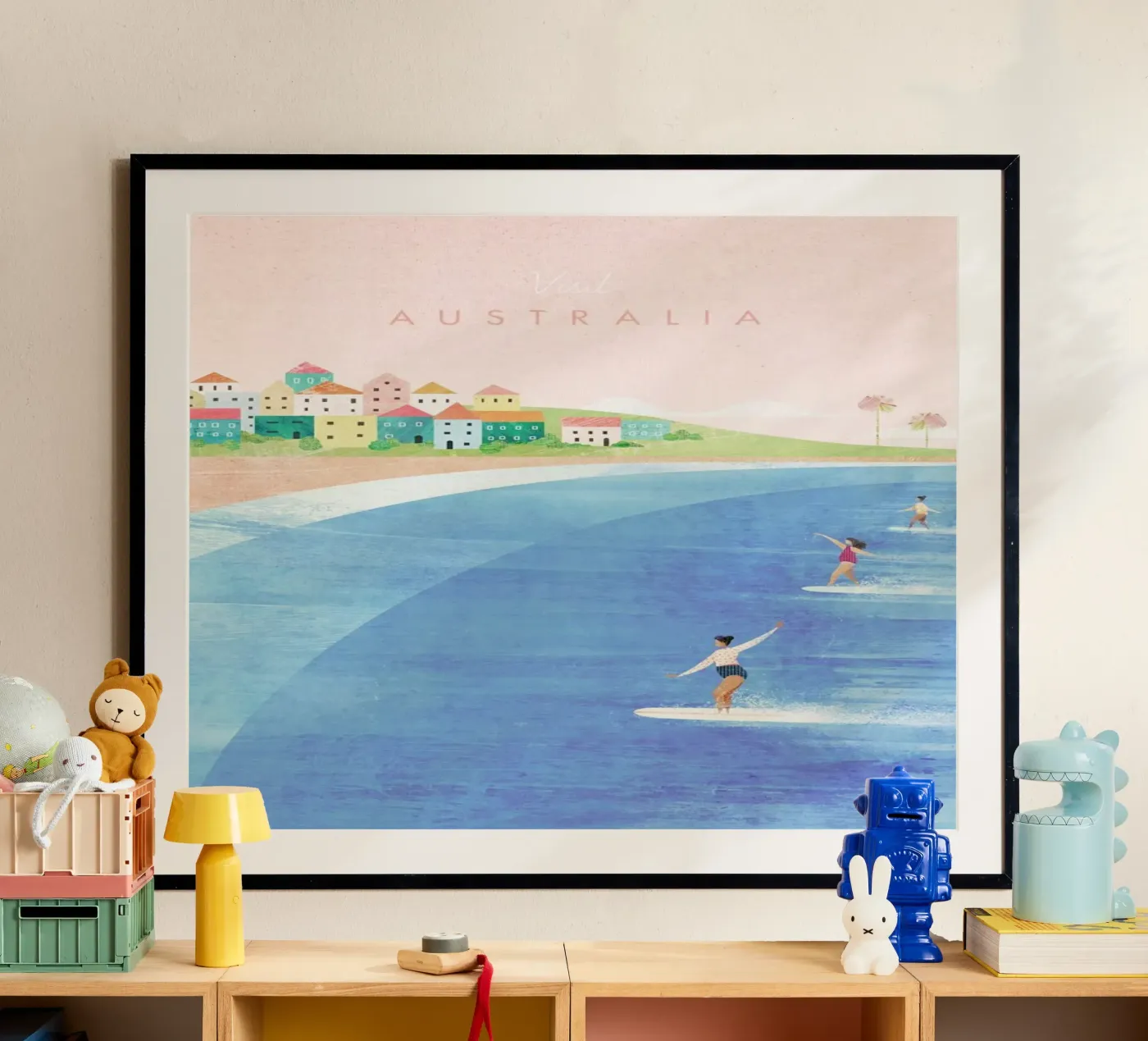 Australia Poster von Henry Rivers