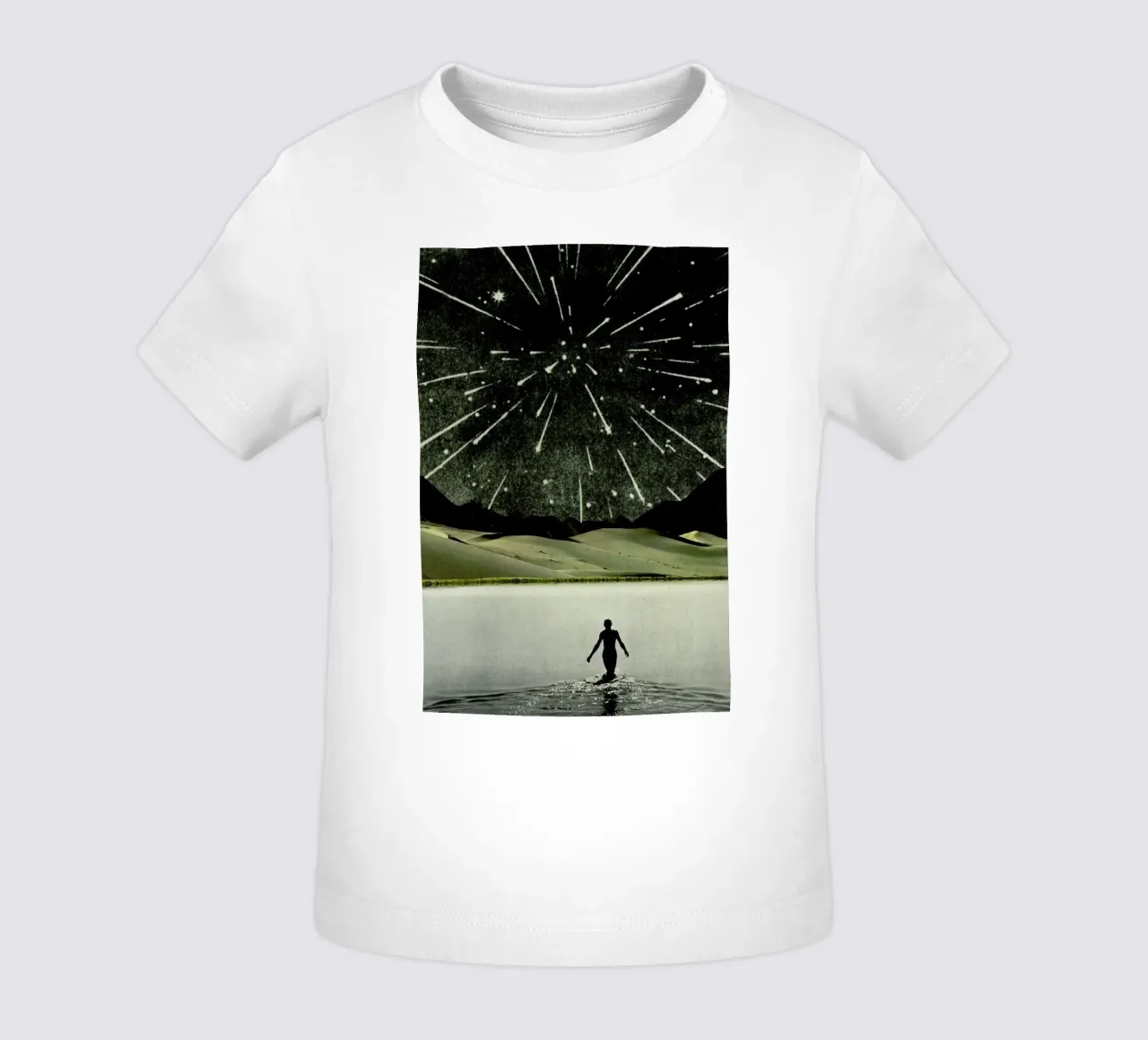 the last rain Baby T-Shirt von Sammy Slabbinck