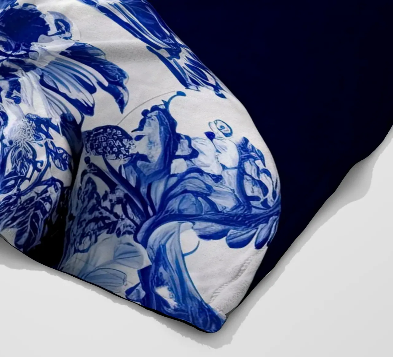 Donna in Delftware coperta in pile da Imagine