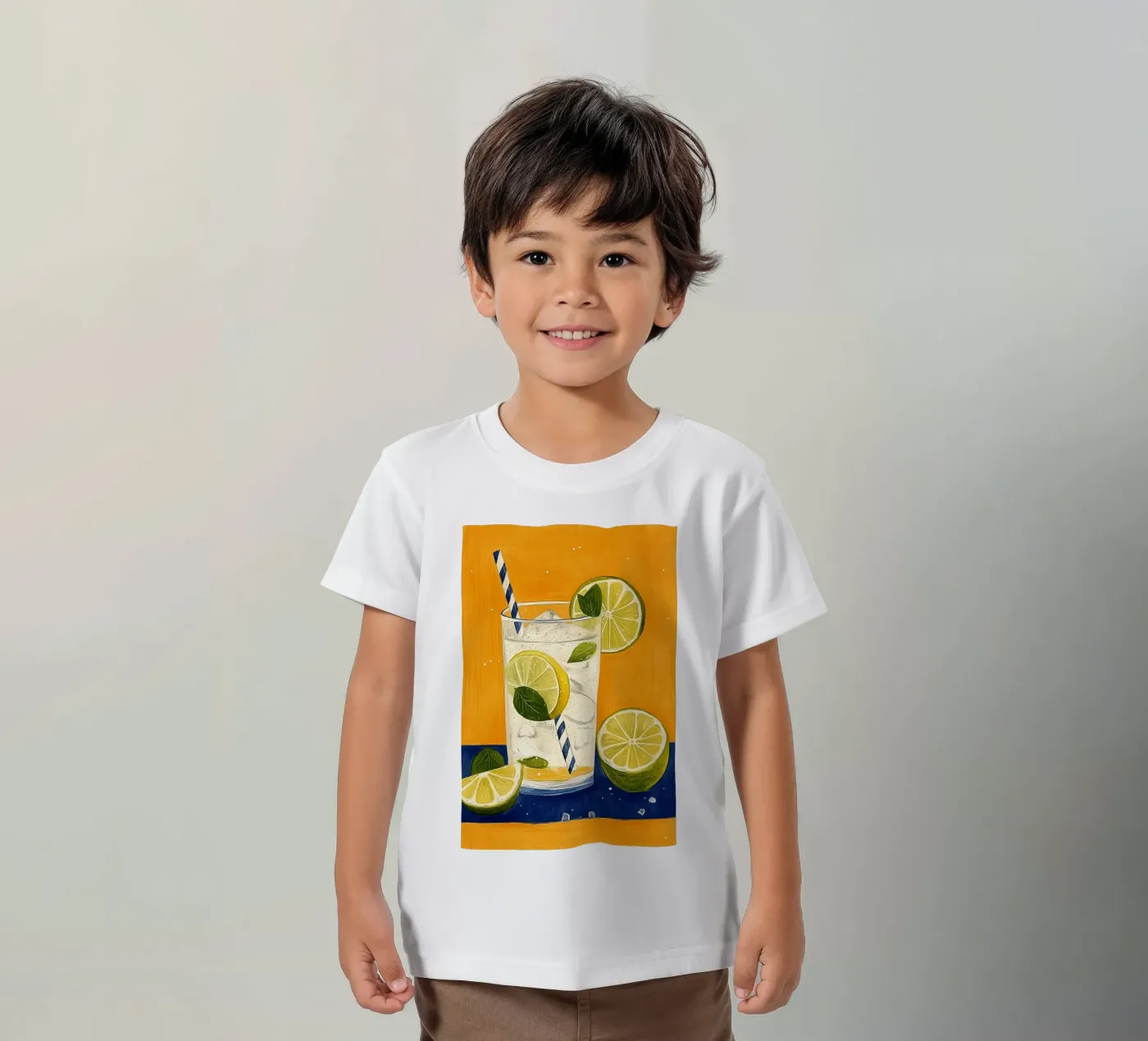 Limonade t-shirt bambini da Curious Canvas