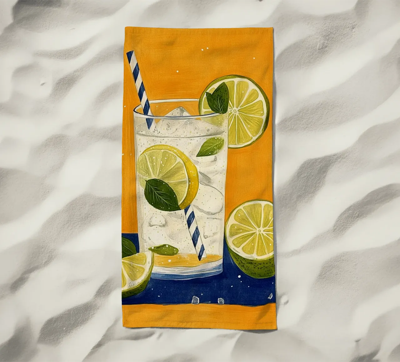 Limonade telo mare da Curious Canvas