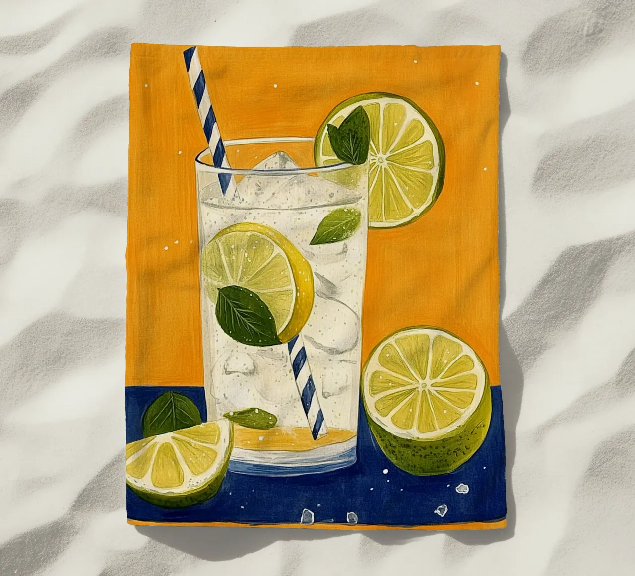 Limonade telo mare da Curious Canvas