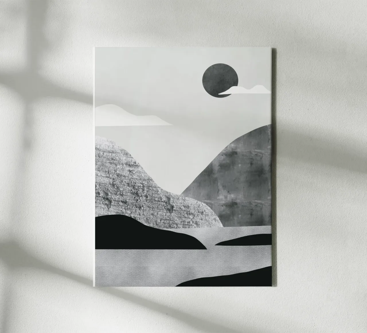 Paisaje monocromo 12 lienzo de Little Dean
