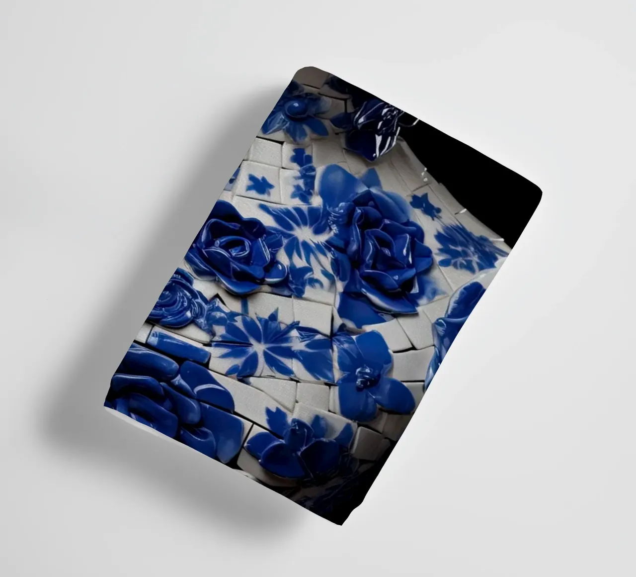 Donna in Delftware asciugamano da bagno da Imagine