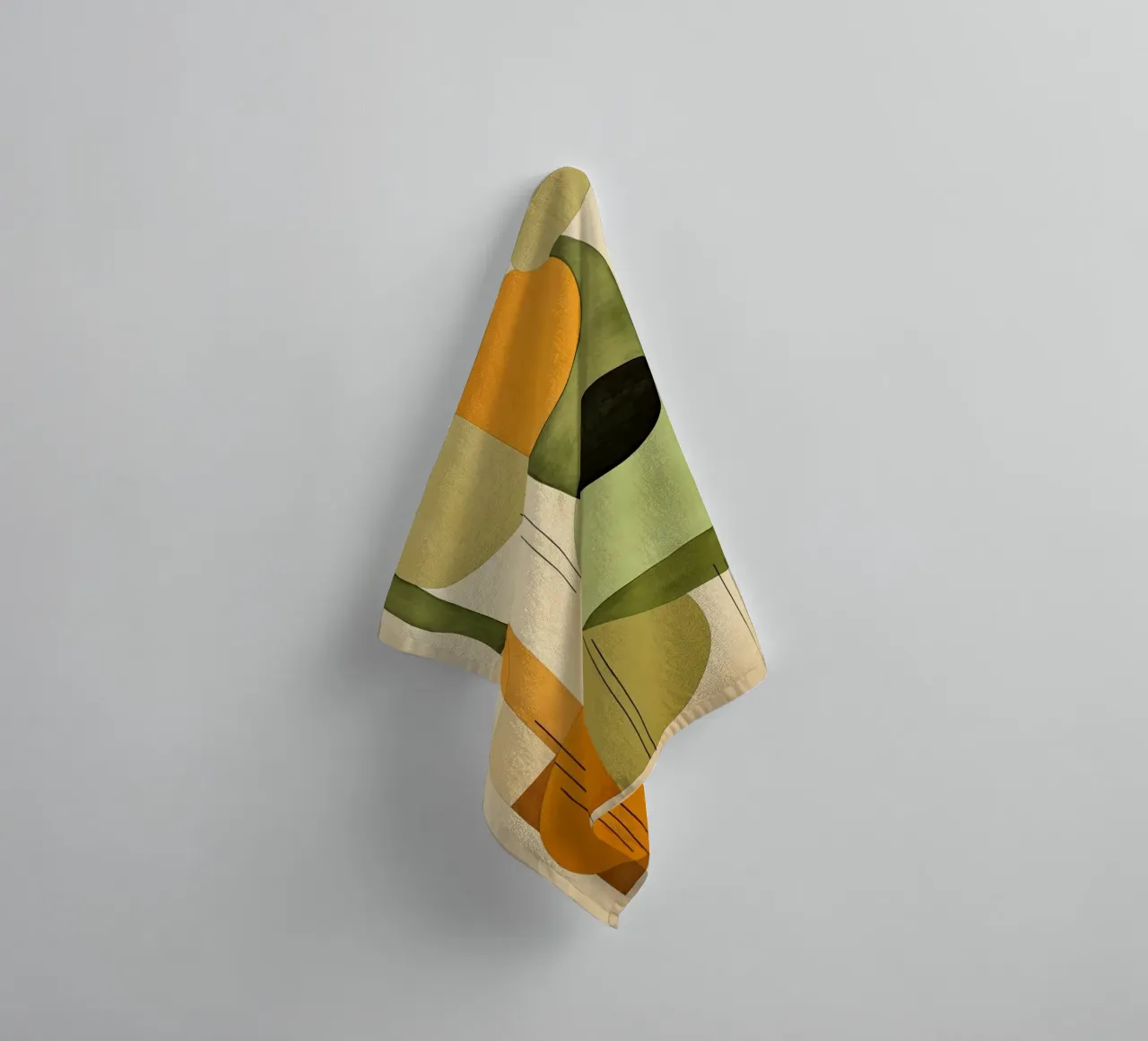 Abstract forms towel by Imagine