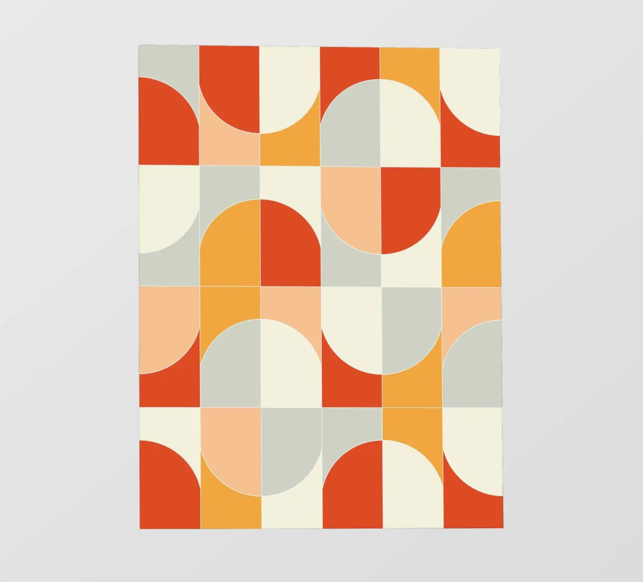Bold Geo Tiles 02 telo in pvc da designdn