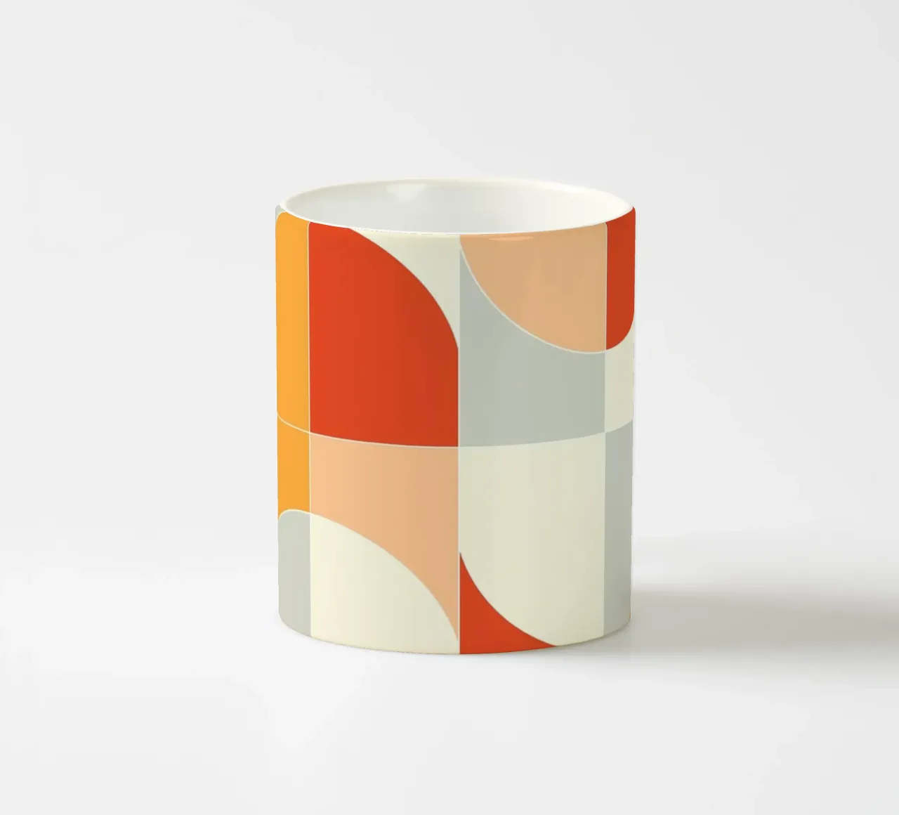 Bold Geo Tiles 02 tazza in ceramica da designdn