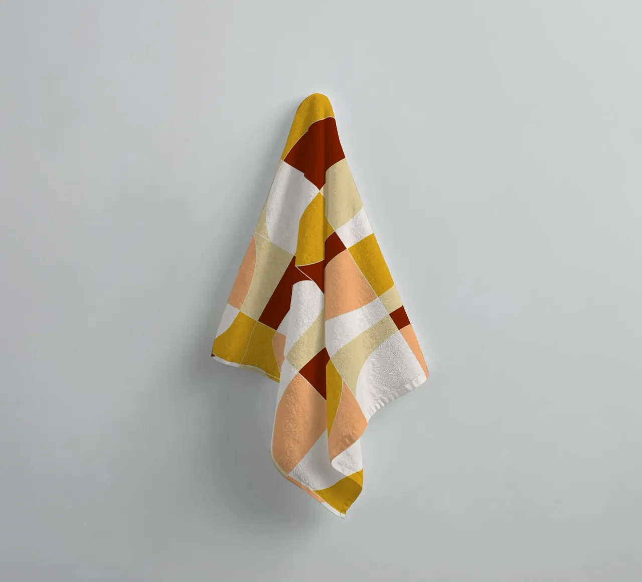 Bold Geo Tiles 03 asciugamano da bagno da designdn