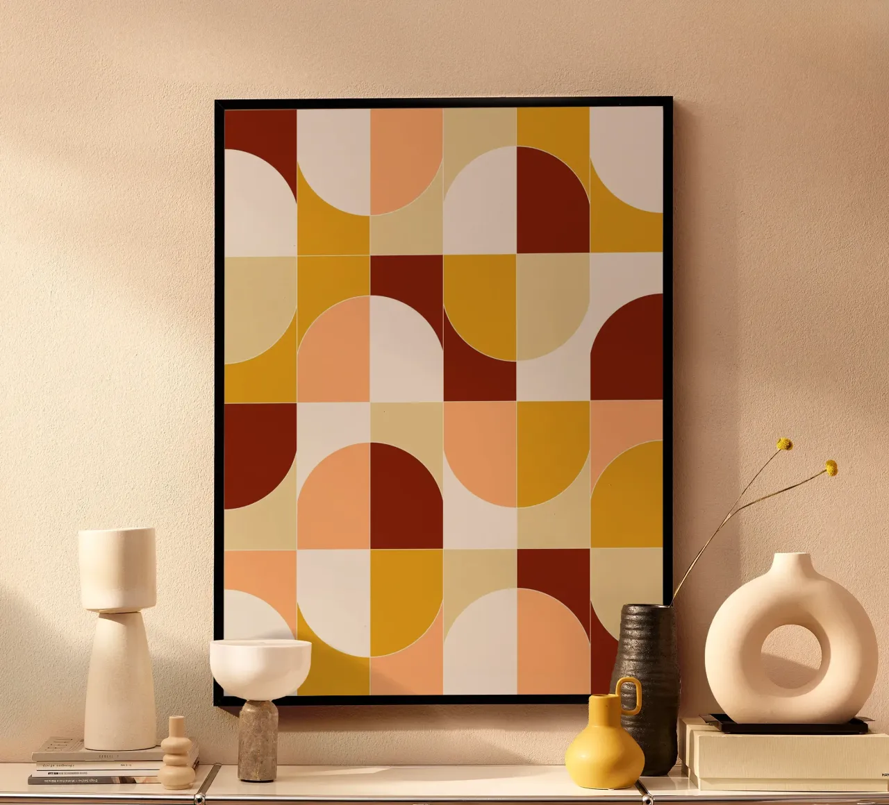 Bold Geo Tiles 03 poster da designdn