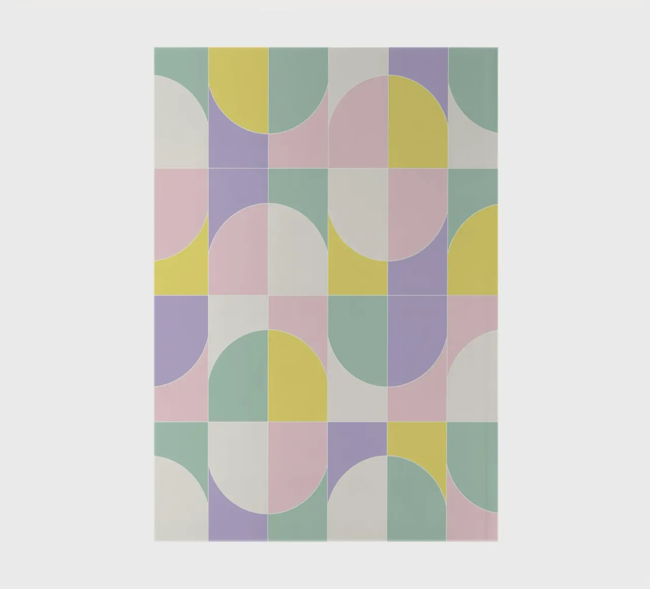 Bold Geo Tiles 05 notebook by designdn