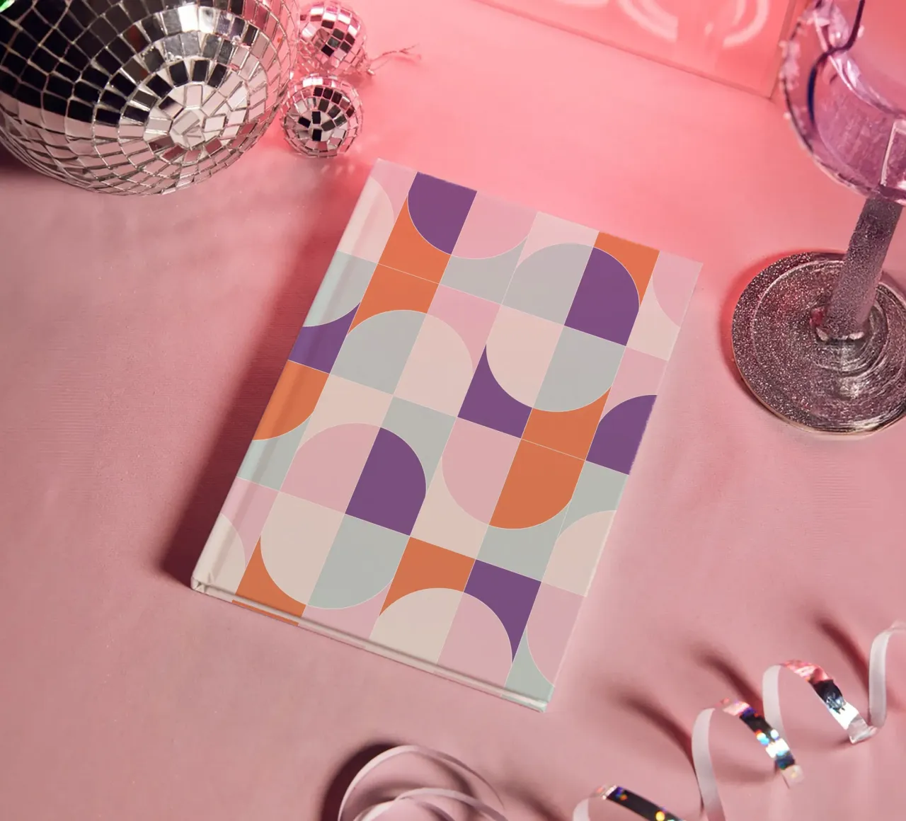 Bold Geo Tiles 06 notebook by designdn