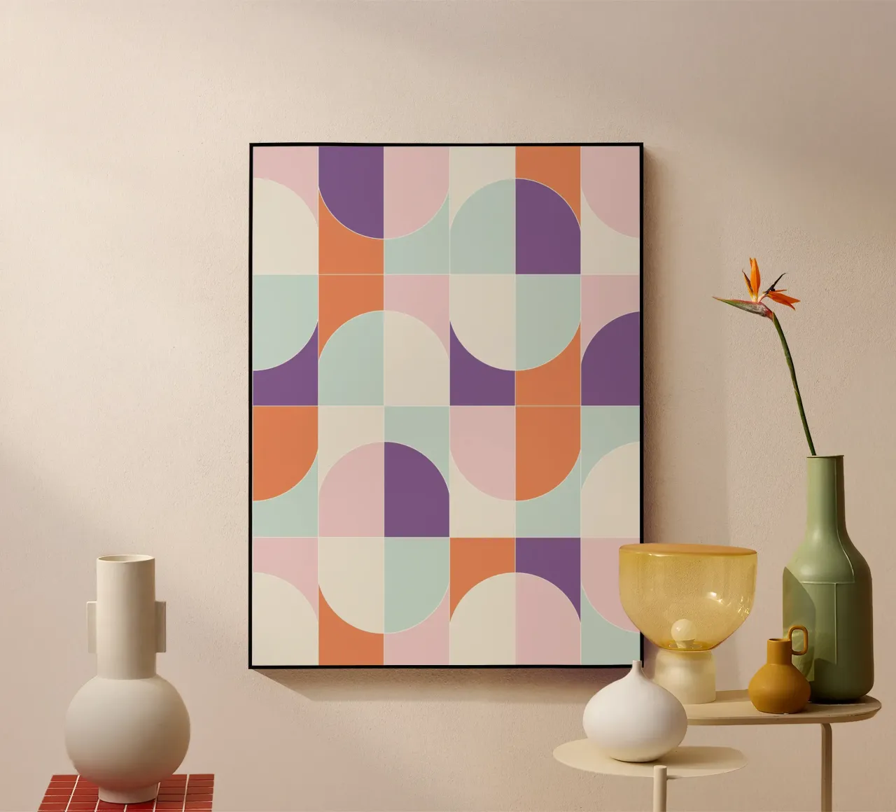 Bold Geo Tiles 06 plexiglass da designdn