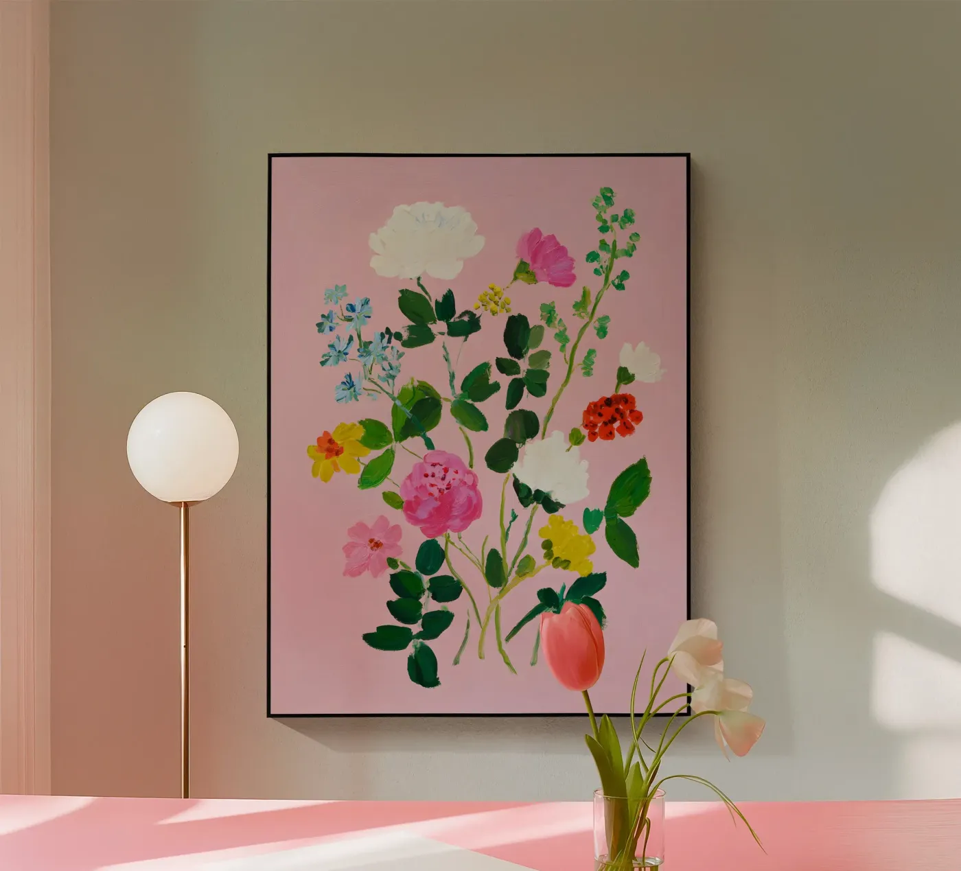 Summer Wildflowers plexiglass da Gypsy Galleria