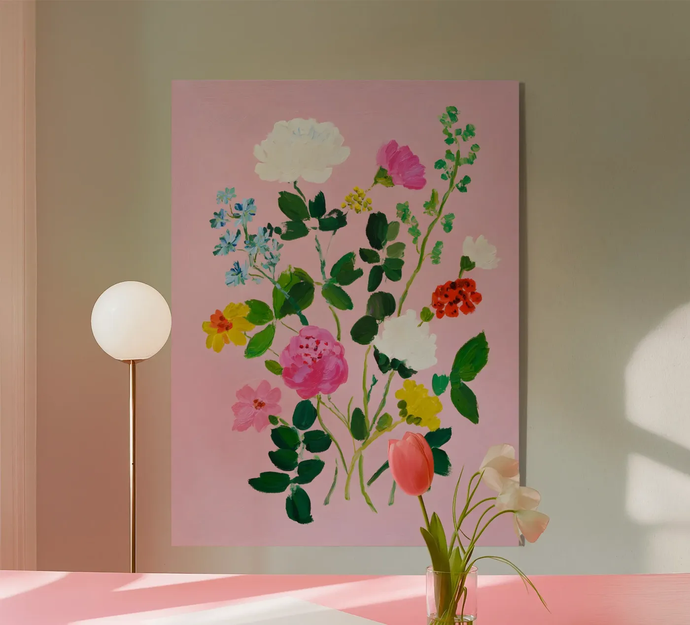 Summer Wildflowers plexiglass da Gypsy Galleria