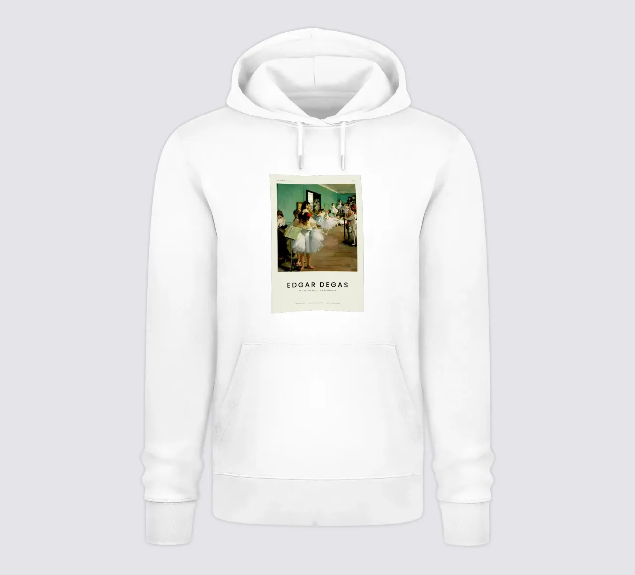 Degas - The Dance Class felpa con cappuccio da Vintage by JUNIQE
