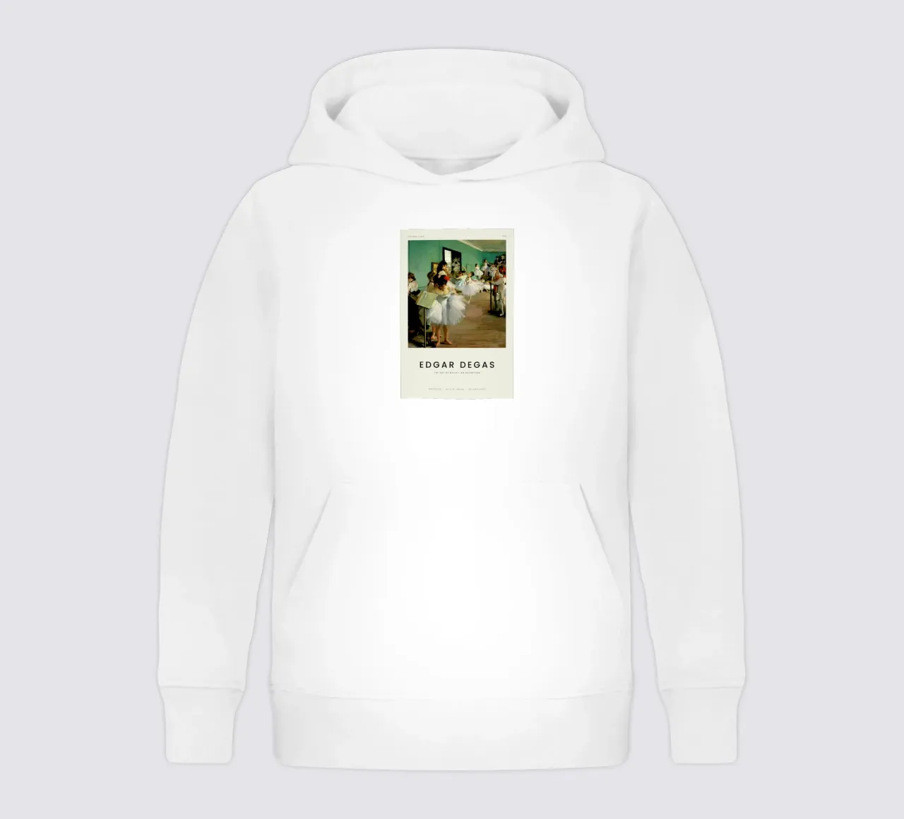 Degas - The Dance Class felpa bambino con cappuccio da Vintage by JUNIQE