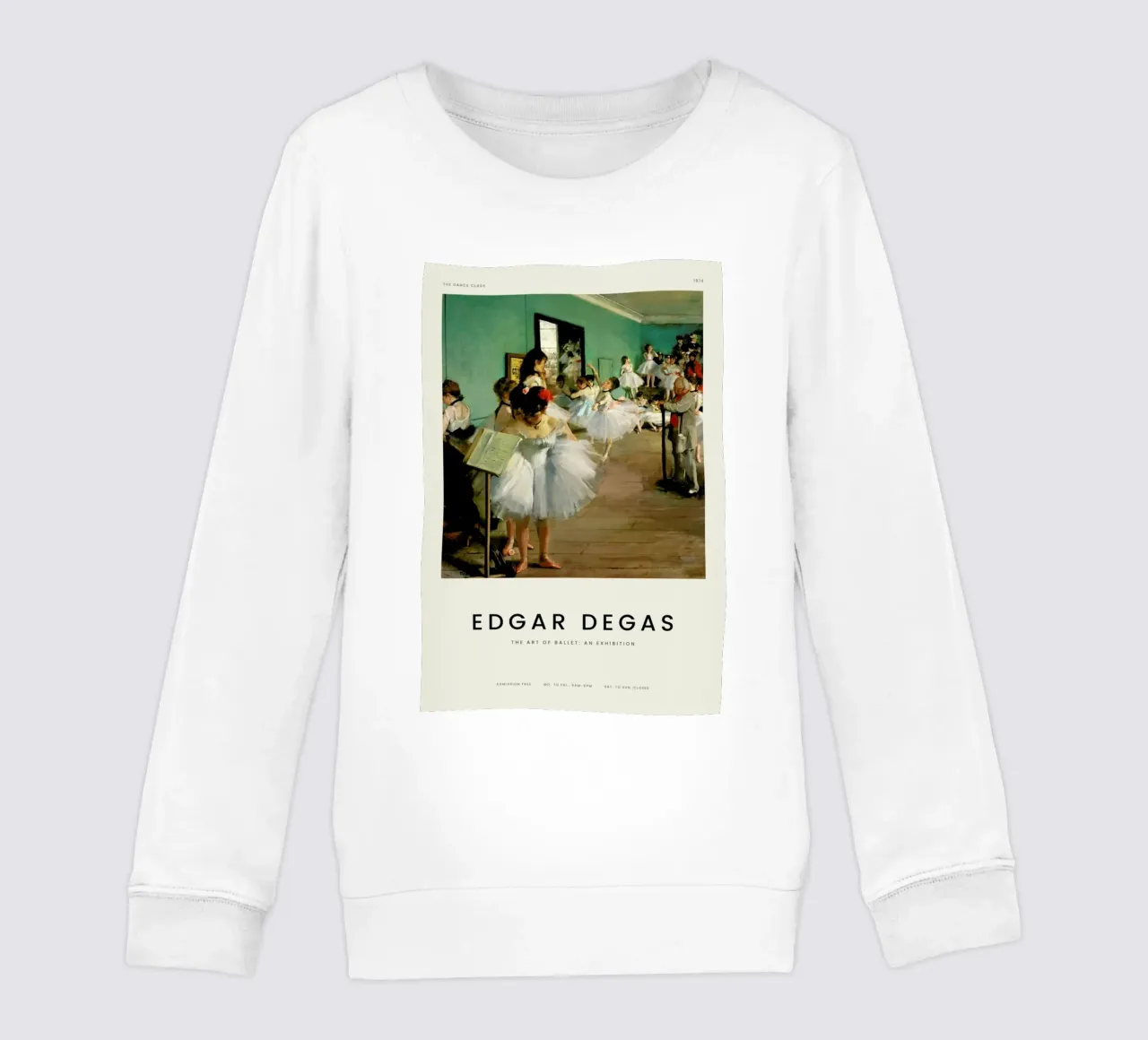 Degas - The Dance Class felpa bambino da Vintage by JUNIQE