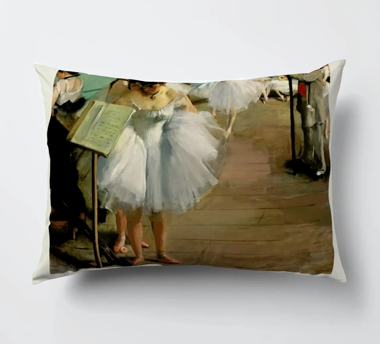 Degas - The Dance Class cuscino da Vintage by JUNIQE