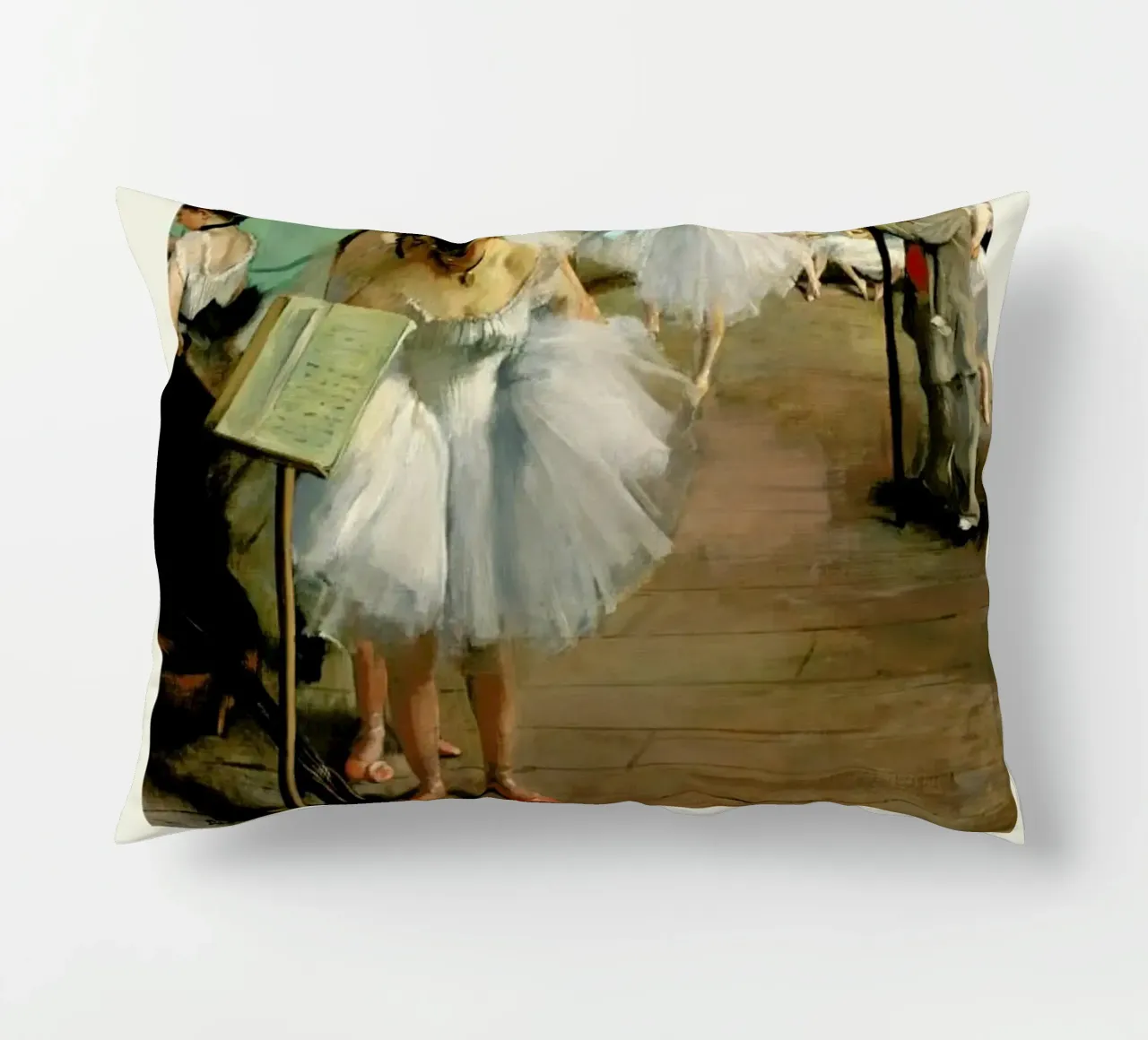 Degas - The Dance Class cuscino da Vintage by JUNIQE