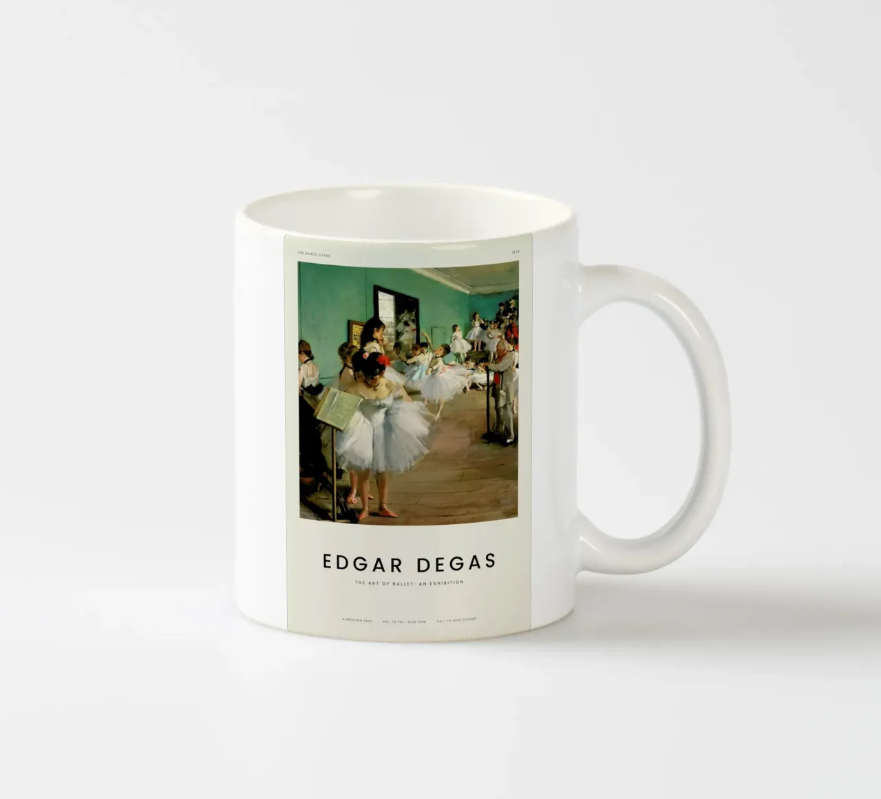 Degas - The Dance Class tazza in ceramica da Vintage by JUNIQE