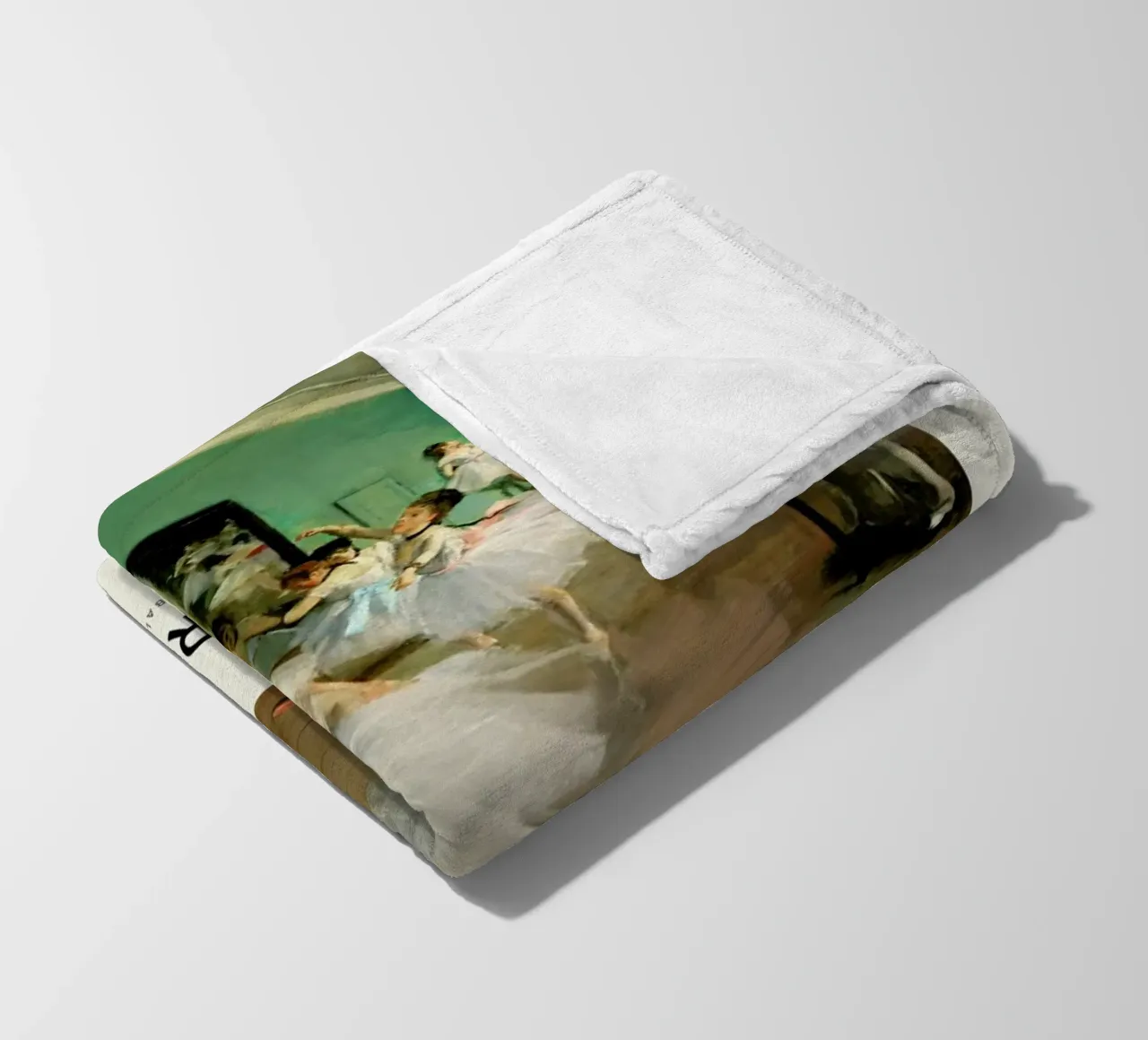 Degas - The Dance Class coperta in pile da Vintage by JUNIQE
