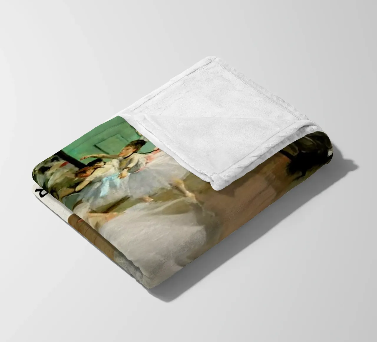 Degas - The Dance Class coperta in pile da Vintage by JUNIQE