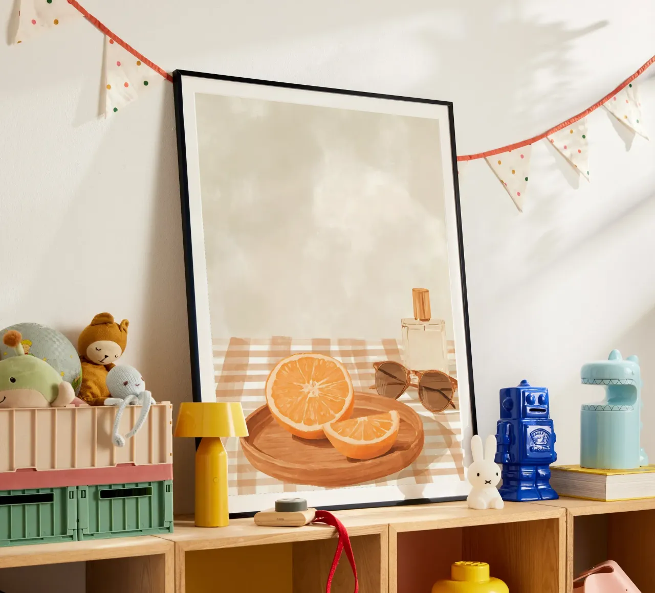 Sunny Day poster con telaio in alluminio da Gypsy Galleria