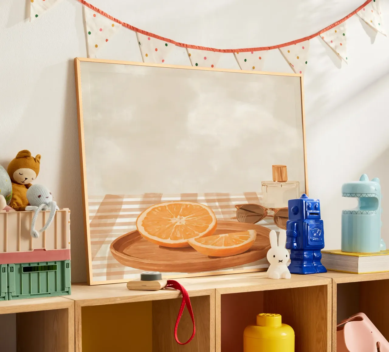 Sunny Day poster con telaio in alluminio da Gypsy Galleria